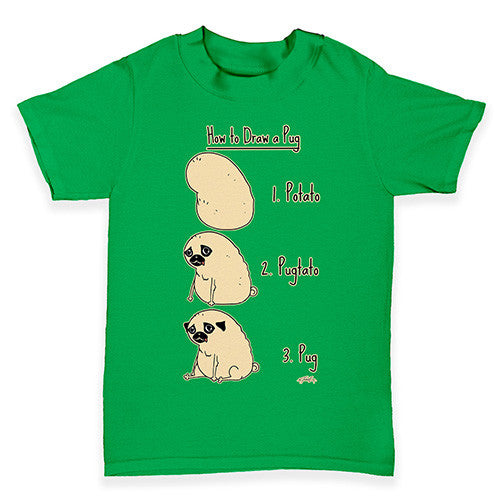 Potato Pug Baby Toddler T-Shirt