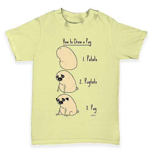 Potato Pug Baby Toddler T-Shirt