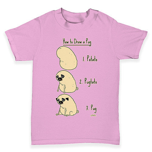 Potato Pug Baby Toddler T-Shirt