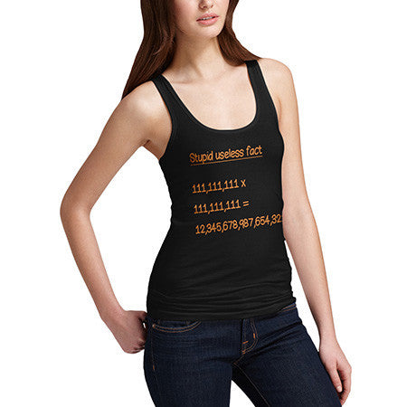 Women's Useless Multiplication Fact Tank Top