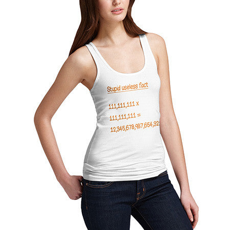 Women's Useless Multiplication Fact Tank Top