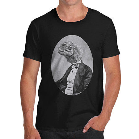 Men's Grumpy Dinosaur Head T-Shirt