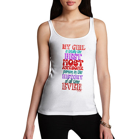 Women's My Girl Is The Best Tank Top