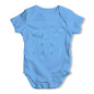 Cute Rain Clouds Baby Grow Bodysuit