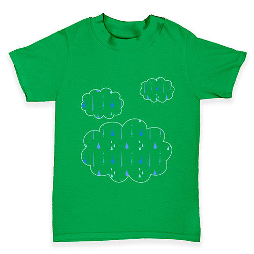 Cute Rain Clouds Baby Toddler T-Shirt