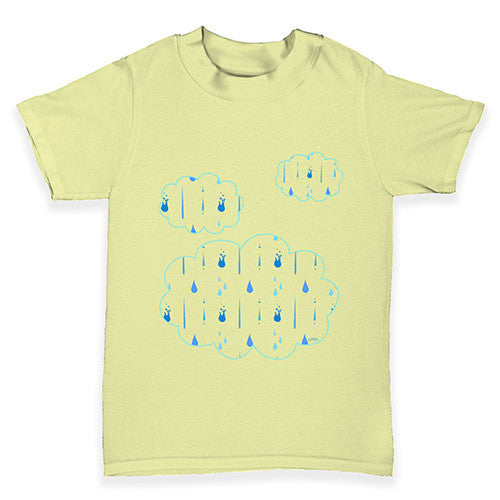 Cute Rain Clouds Baby Toddler T-Shirt