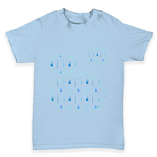 Cute Rain Clouds Baby Toddler T-Shirt