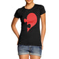 Women Heart Puzzle Piece T-Shirt