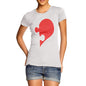 Women Heart Puzzle Piece T-Shirt