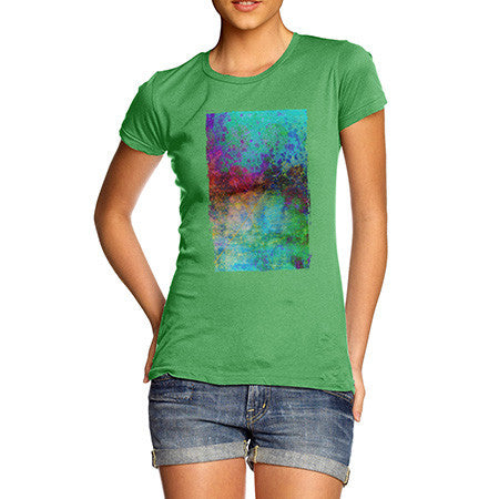 Women's Abstract Painting T-Shirt