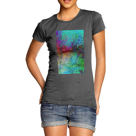 Women's Abstract Painting T-Shirt