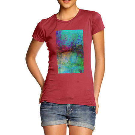 Women's Abstract Painting T-Shirt