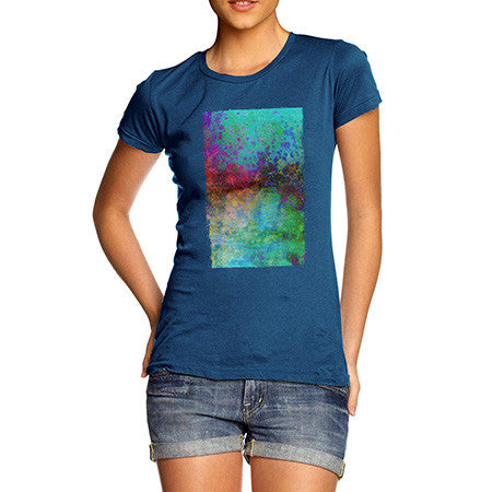 Women's Abstract Painting T-Shirt