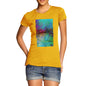 Women's Abstract Painting T-Shirt