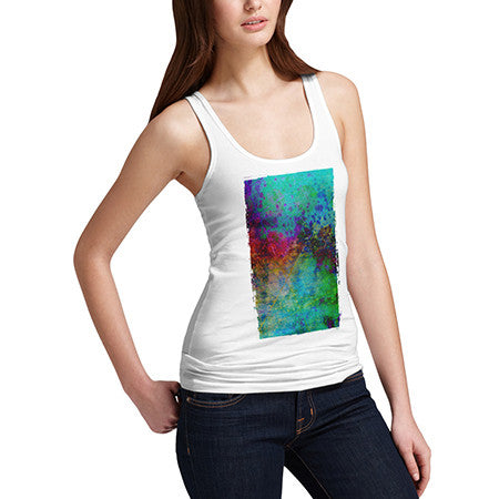 Women's Abstract Painting Tank Top