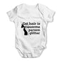 Cat Hair Is Awesome Baby Grow Bodysuit