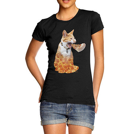 Women's Pizza Cat T-Shirt