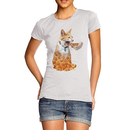 Women's Pizza Cat T-Shirt