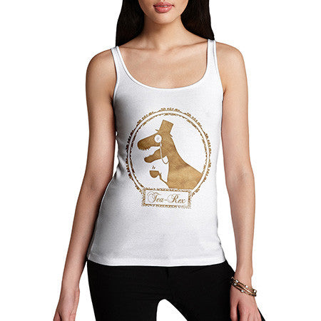 Women's Gentleman Tea Rex Tank Top