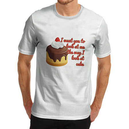 Men's Love Cake Love Me T-Shirt