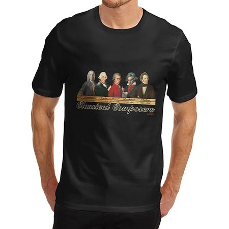 Men's Classical Composers T-Shirt