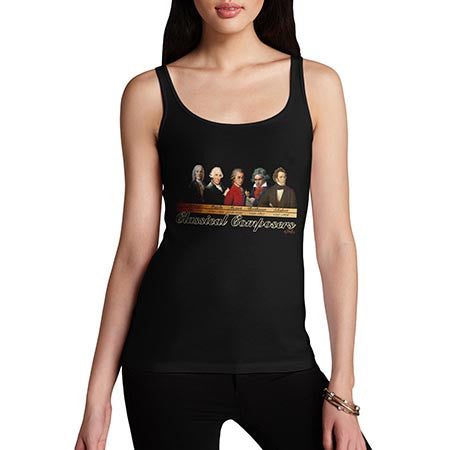 Women's Classical Composers Tank Top
