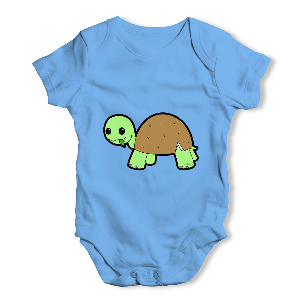 Cute Coconut Turtle Baby Grow Bodysuit