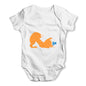 Fox Bird Print Baby Grow Bodysuit