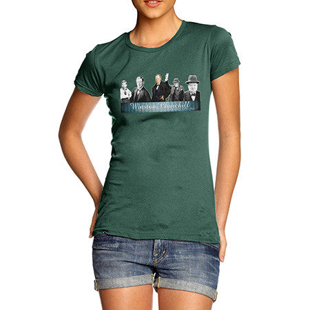 Women's War Hero Winston Churchill T-Shirt