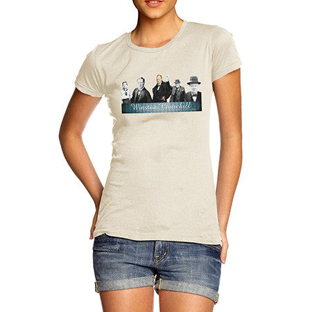 Women's War Hero Winston Churchill T-Shirt