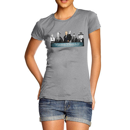 Women's War Hero Winston Churchill T-Shirt