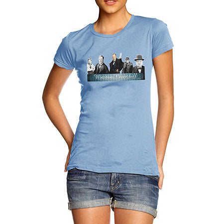 Women's War Hero Winston Churchill T-Shirt