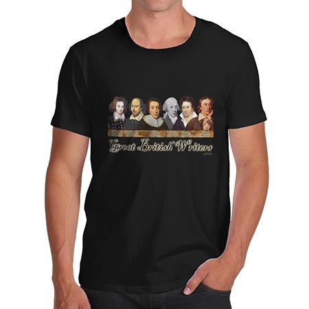 Men's British Classic Writers T-Shirt