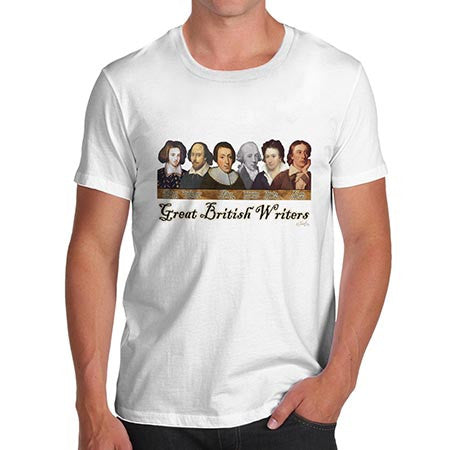 Men's British Classic Writers T-Shirt