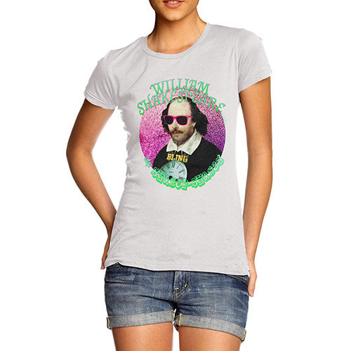 Women's DJ Shakespeare Rapper T-Shirt