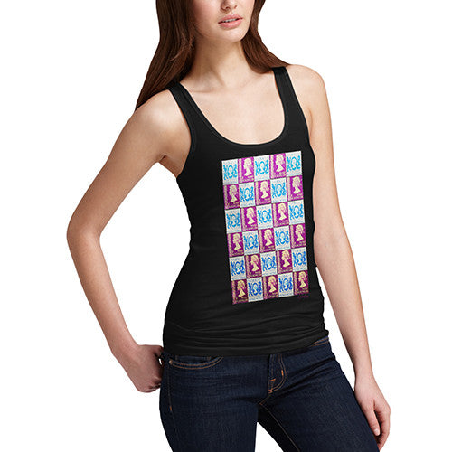 Women's Hong Kong Stamp Collection Tank Top