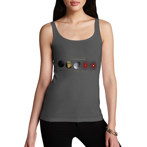 Women's Dwarf Planets Tank Top