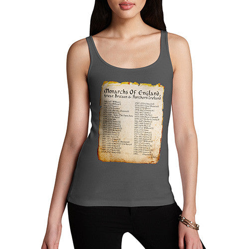 Women's Monarchs Of England From 1066 Tank Top