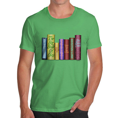 Men's A Collection Of Fantasy Books T-Shirt