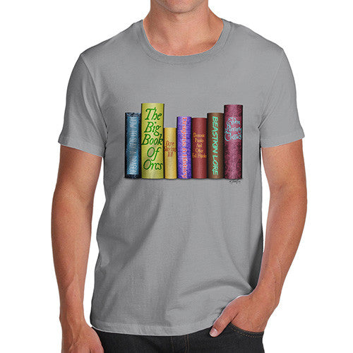 Men's A Collection Of Fantasy Books T-Shirt