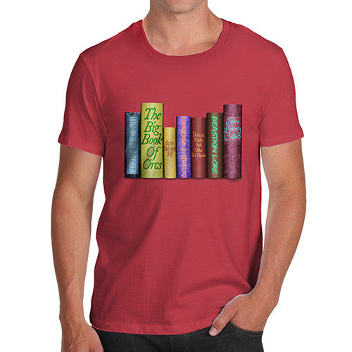 Men's A Collection Of Fantasy Books T-Shirt