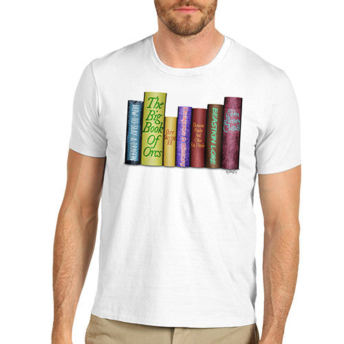 Men's A Collection Of Fantasy Books T-Shirt