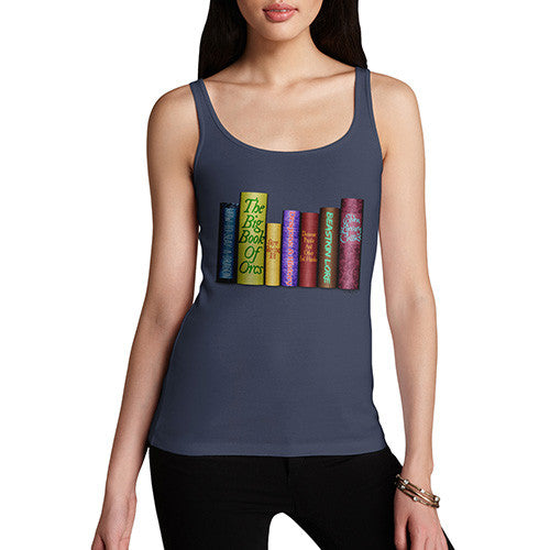 Women's A Collection Of Fantasy Books Tank Top