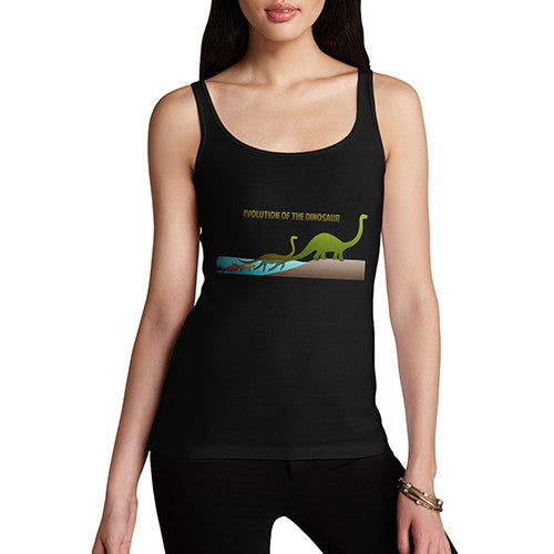 Women's Dinosaur Evolution Tank Top