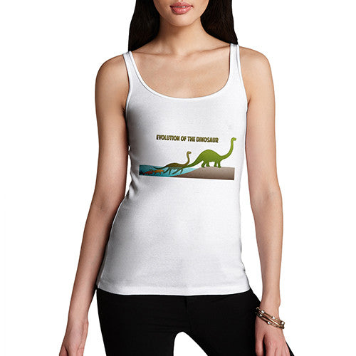 Women's Dinosaur Evolution Tank Top