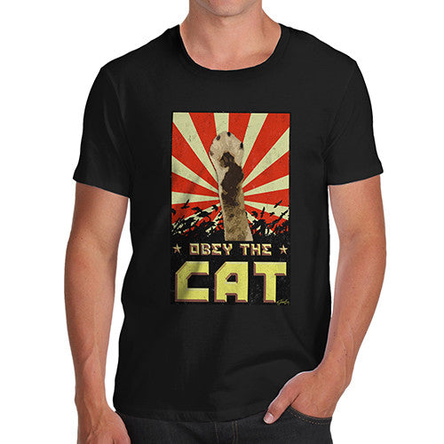 Men's Obey The Cat T-Shirt