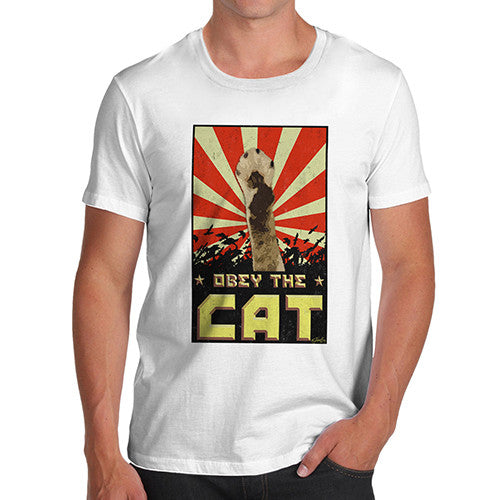Men's Obey The Cat T-Shirt