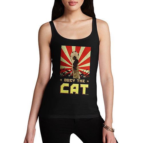 Women's Obey The Cat Tank Top