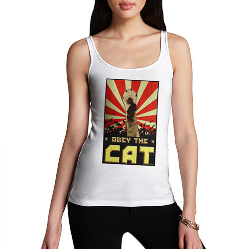 Women's Obey The Cat Tank Top