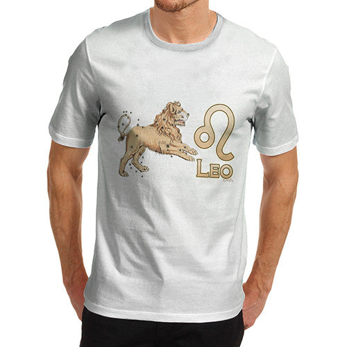 Men's Leo Zodiac Astrological Sign T-Shirt